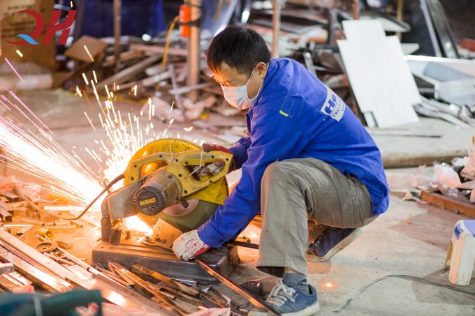 xưởng chế tạo cơ khí Quang Huy