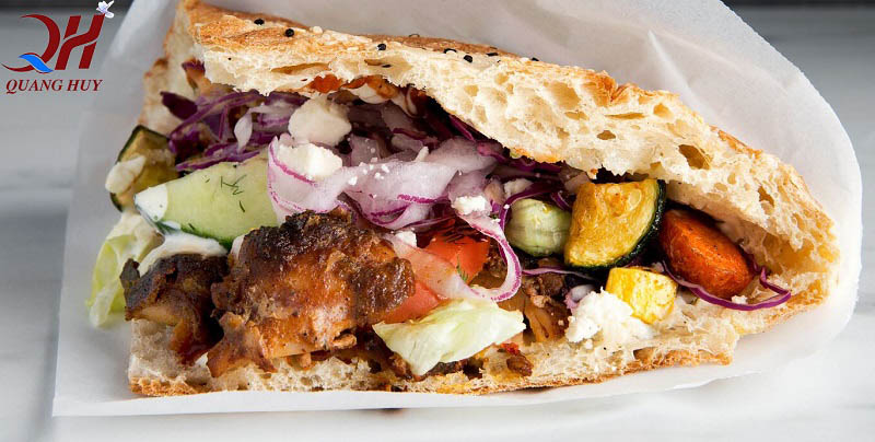 Món bánh mì Doner Kebab béo ngậy thơm ngon