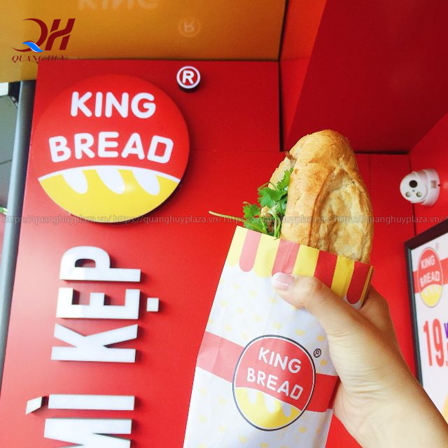Bánh mì King Bread là cửa hàng bạn nên thử đầu tiên