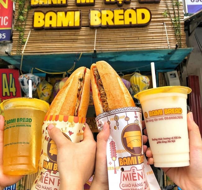 Quán bami bread