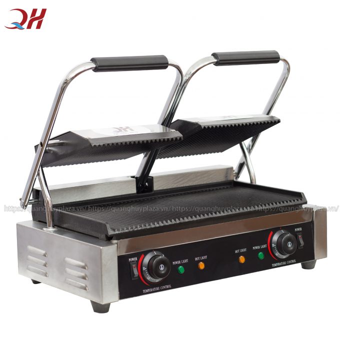 Cấu tạo máy kẹp bánh mì Doner Kebab chắc chắn và tiện lợi