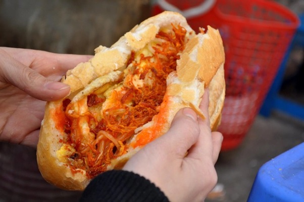 Bánh mì trứng bò khô Bánh mì trứng bò khô