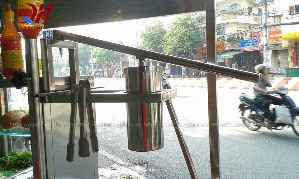 Cập nhập bảng giá xe bánh mì chả cá 3