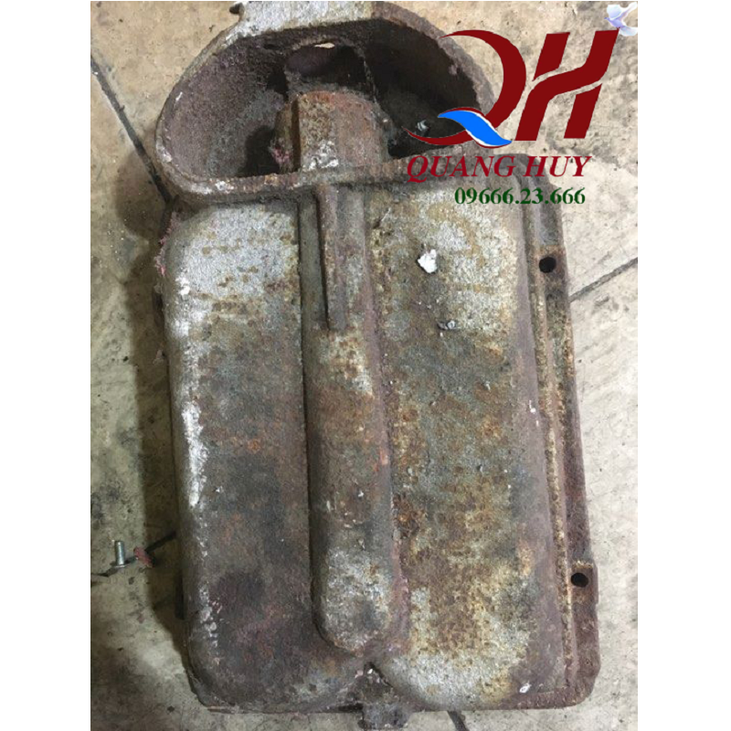Sửa chữa xe bánh mì bị nứt gốm bếp