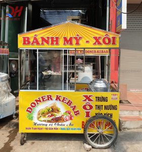 Địa chỉ bán xe bánh mì chính hãng tại Hà Nội 2
