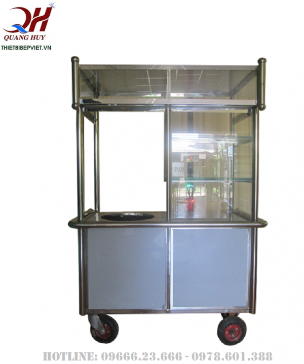 Mua xe bánh mì chả cá cũ 1