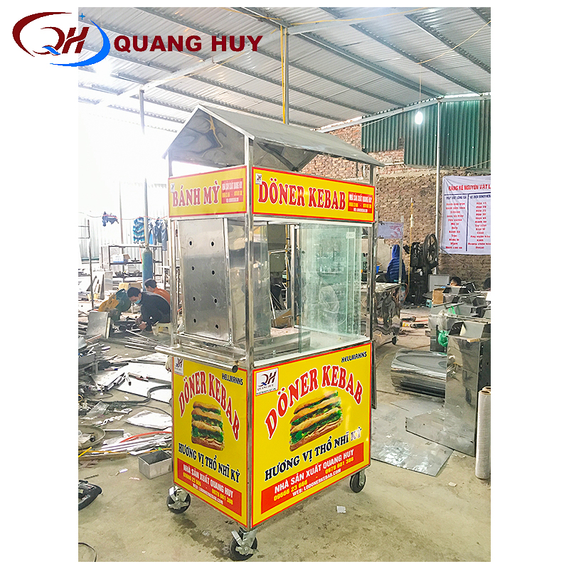 Xe bánh mì Thổ Nhĩ Kỳ Quang Huy tại xưởng chế tạo