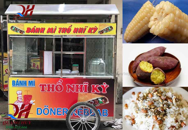 Chỉ bạn nơi mua xe bánh mì ở đâu uy tín