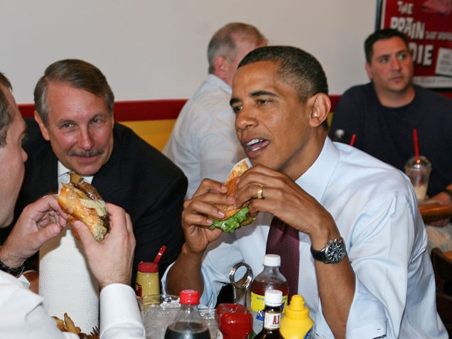 Hình ảnh của ngài Obama với chiếc bánh mì Việt Nam