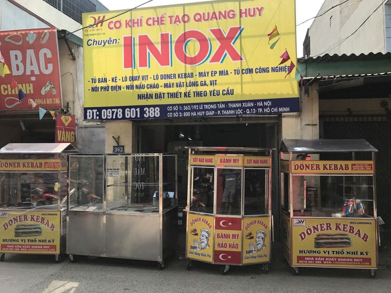Xe bánh mì có lò nướng 3