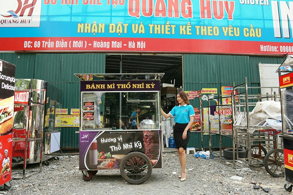 Thiết kế tủ bán bánh mì đẹp 7