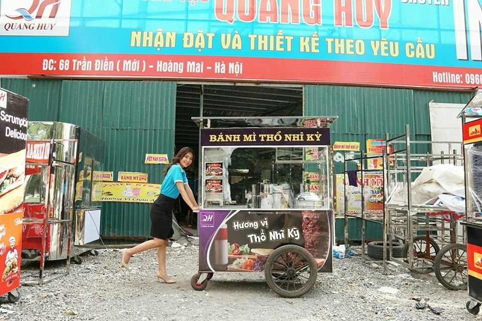Thiết kế tủ bán bánh mì đẹp 8