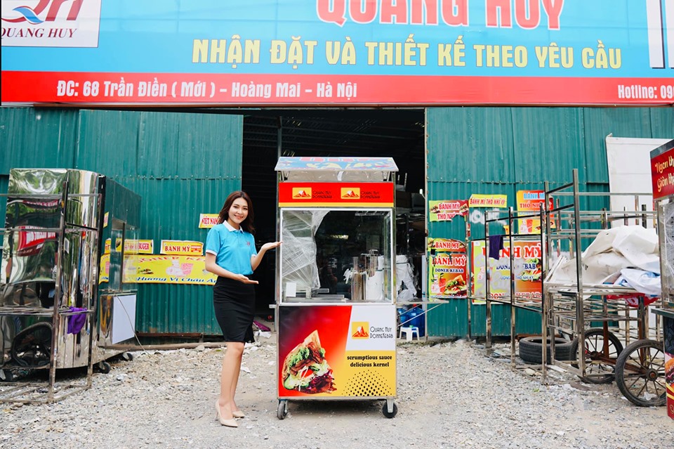 Xe bán bánh mi thổ nhĩ kỳ mini