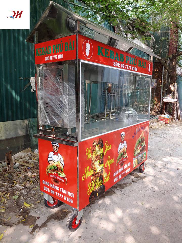Địa chỉ bán xe bánh mì Doner kebab 3