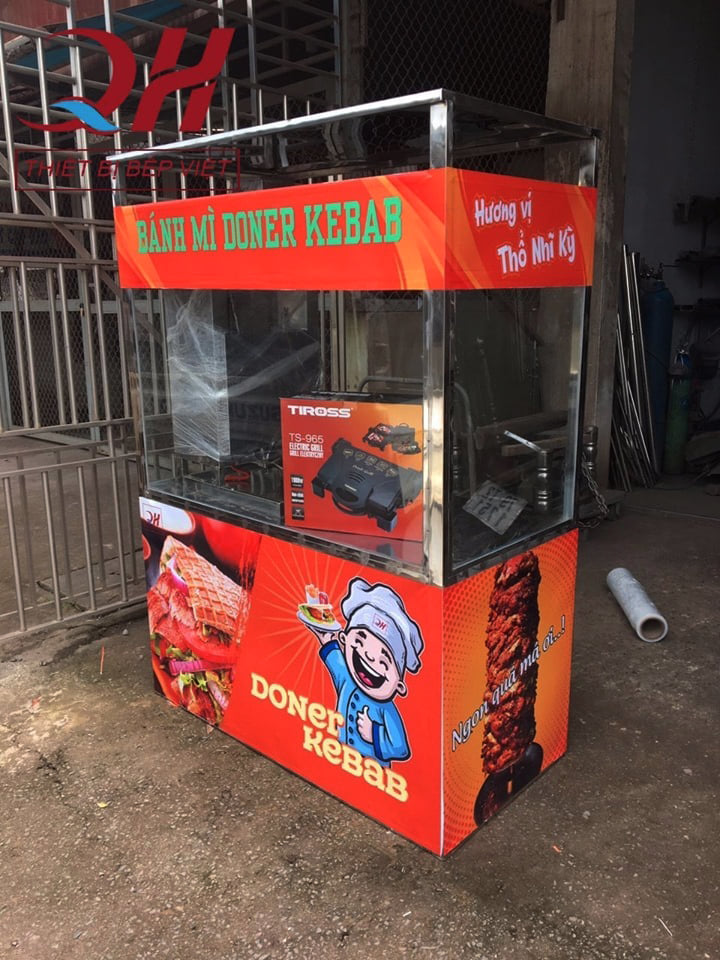 Địa chỉ bán xe bánh mì Doner kebab 5