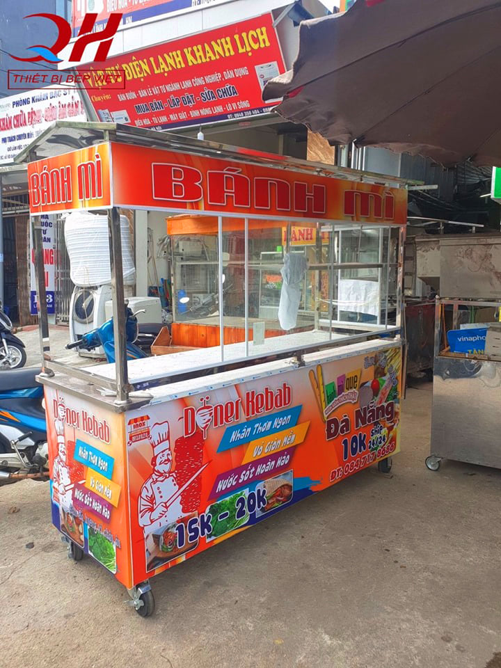 Địa chỉ bán xe bánh mì Doner kebab 2
