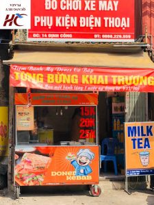 Xe đẩy bánh mì giá rẻ 3