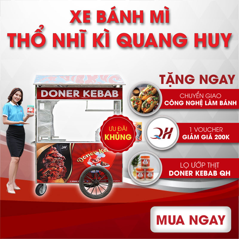 Những ưu đãi khi mua xe bánh mì tại Quang Huy Plaza