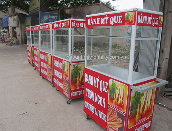 Các mẫu thiết kế xe bánh mì que mini tại Quang Huy