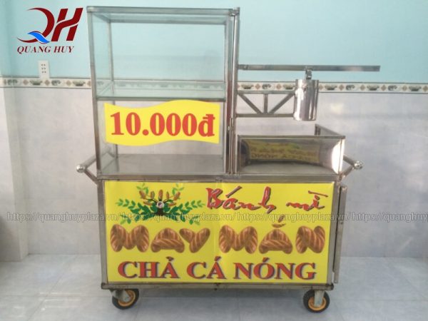 Xe bánh mì chả cá cũ uy tín giá rẻ ở đâu bán?