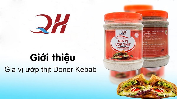 Gia vị ướp thịt Doner Kebab giá bao nhiêu