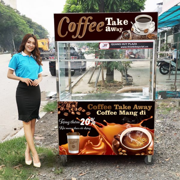 Quang Huy nhận đặt làm xe bán cafe theo yêu cầu