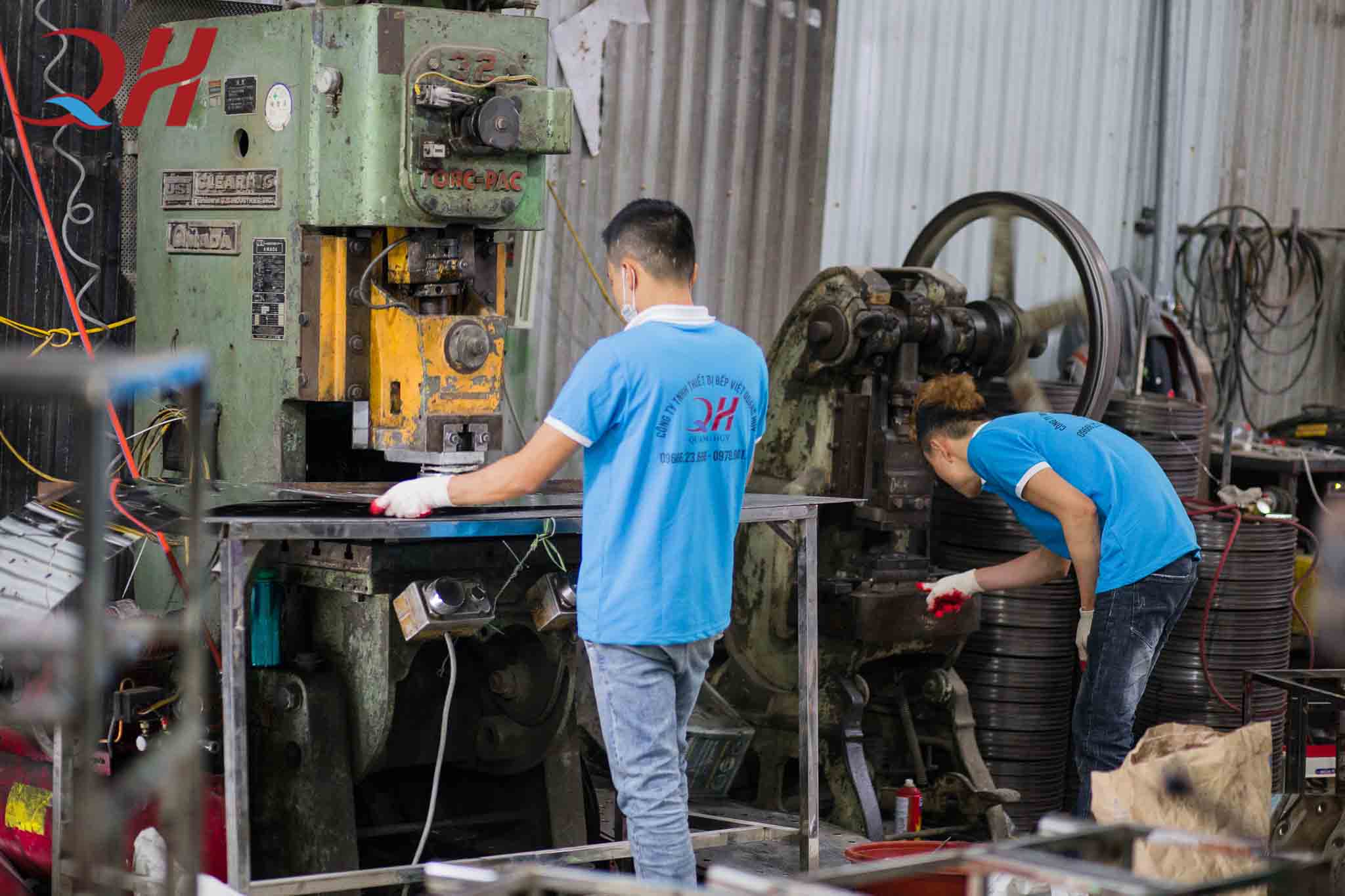 Những sản phẩm của Quang Huy luôn được làm trên dây chuyền công nghệ cao