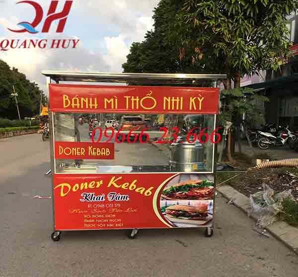 Tủ bán bánh mì Inox