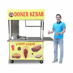 Xe Bánh Mì Doner Kebab 1M5 Mẫu Mới