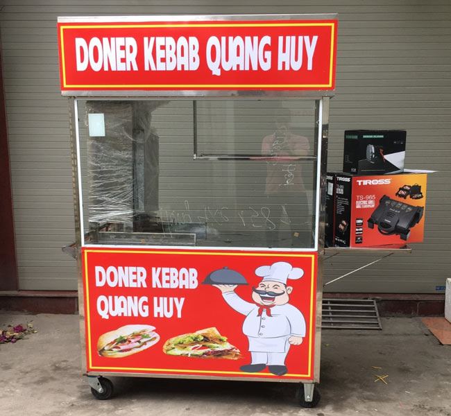Xe kebab Quang Huy 1m5