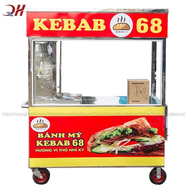 Xe bán bánh mì Doner Kebab 68