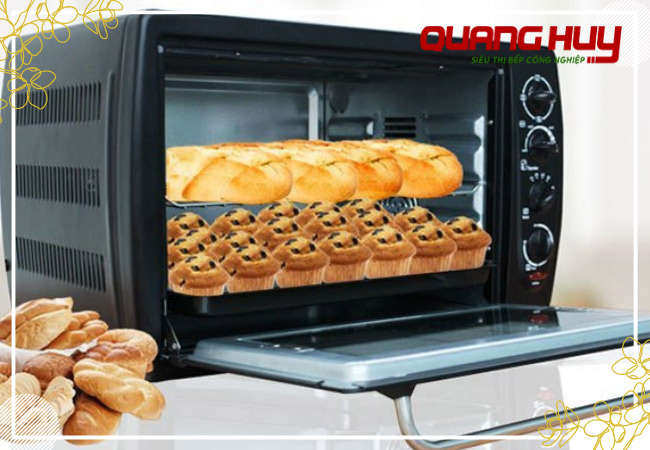 Sử dụng lò nướng bánh mì chuyên dụng để có được những mẻ bánh thơm, ngon