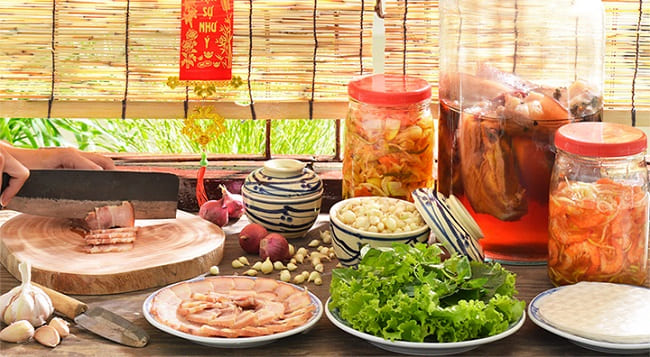 Món ăn ngày tết miền Nam ngon hấp dẫn Món ăn ngày tết miền Nam ngon hấp dẫn