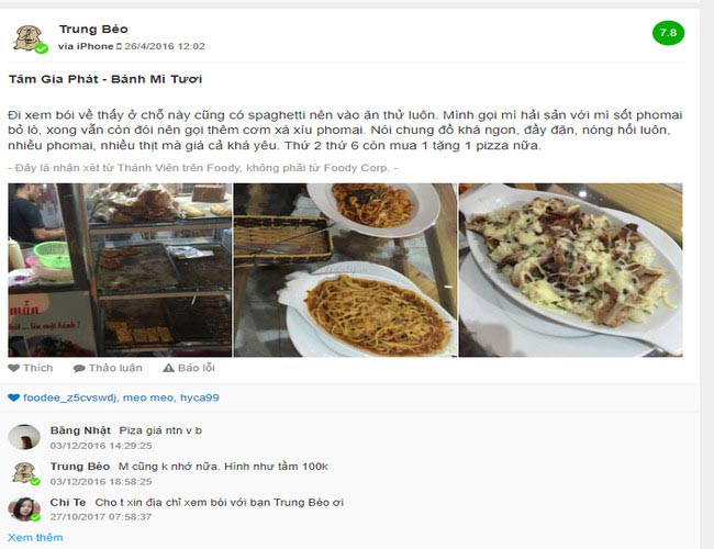 Ngoài bánh mì ngon, pizza cũng rất ngon Ngoài bánh mì ngon, pizza cũng rất ngon