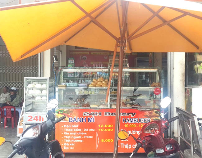 Bánh mì 24h tại Đà Lạt Lâm Đồng