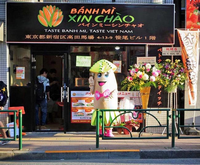 Review Bánh Mì Xin Chào - bánh mì Việt tại xứ sở hoa anh đào