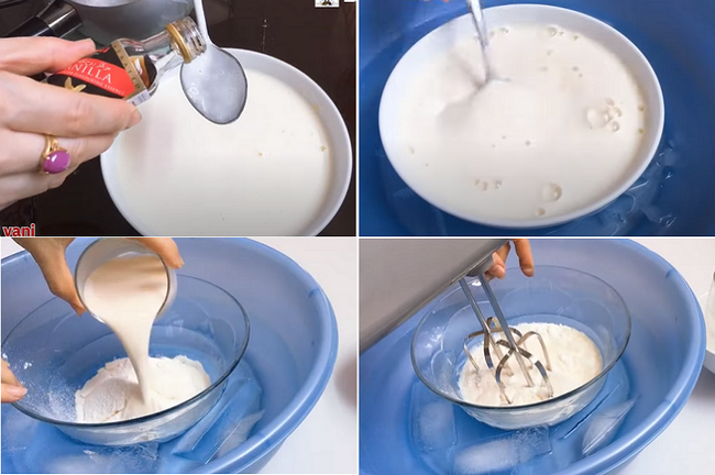 Cách làm kem tươi cho cafe đá xay