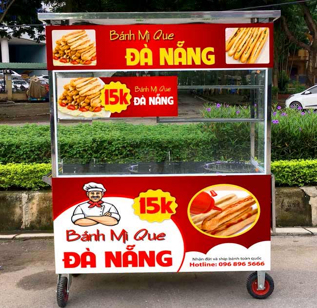 Khung xe chắc chắn với chất liệu inox