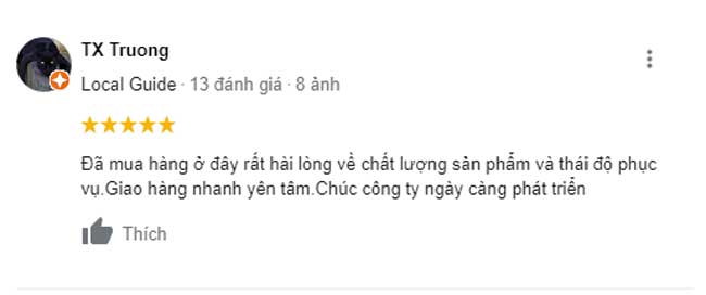 Phản hồi của khách hàng khi mua xe bán hàng rong tại Quang Huy