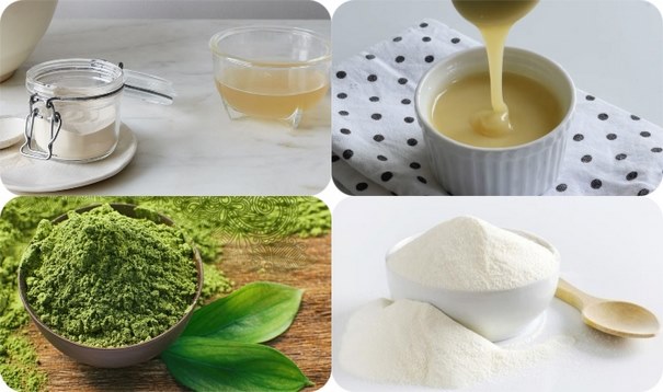 Nguyên liệu nấu trà sữa thái xanh