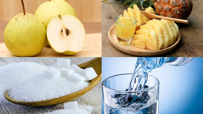 Nước ép lê dứa