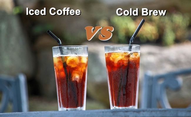 So sánh giữa cafe cold brew và cafe đá thông thường
