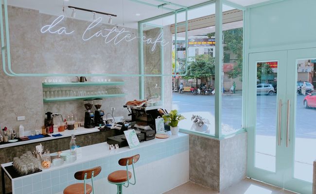 Quán cafe Da Latte Café quận hai bà trưng 