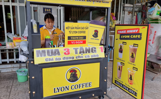 kinh doanh cafe mang đi từ Lyon Coffee