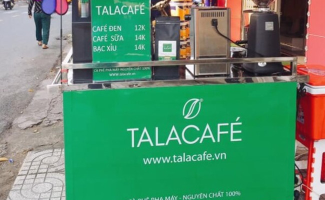 tala là hãng cafe mang về phổ biến 