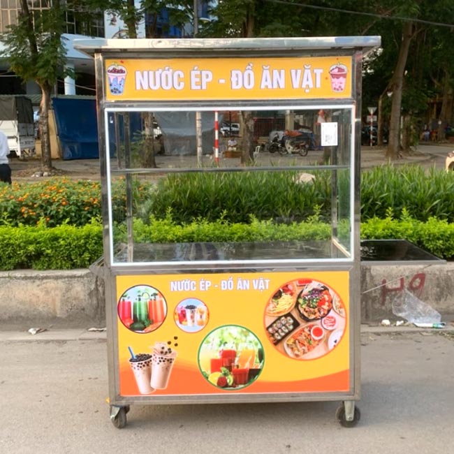 Giá xe sinh tố nước ép bao nhiêu