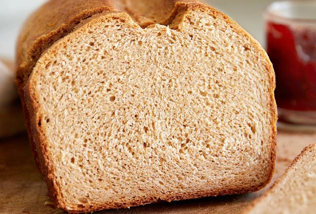 bánh mì nguyên cám hấp dẫn