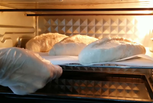 điều chỉnh nhiệt độ nướng bánh mì