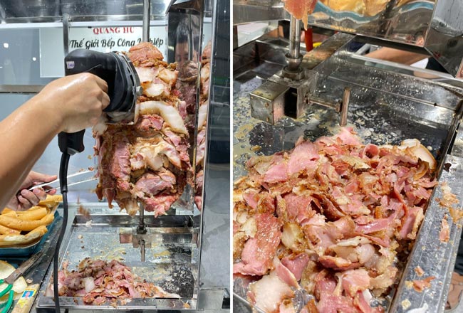 máy cắt thịt kebab
