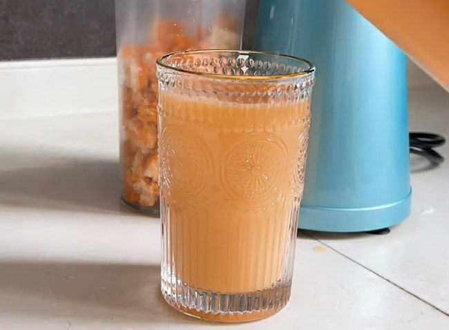nước ép củ đậu cà rốt